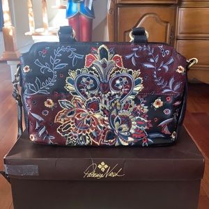 Patricia Nash pocket book and scarf with duster and box. Brand new. Angelin 2ps